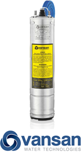 Vansan Water Filled Motor Only - 2.2KW 400V image 1
